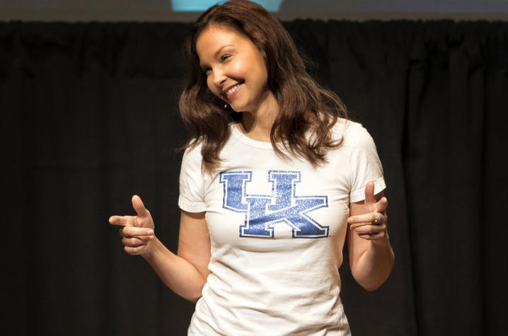 photo of Ashley Judd - Rosenstein lecture