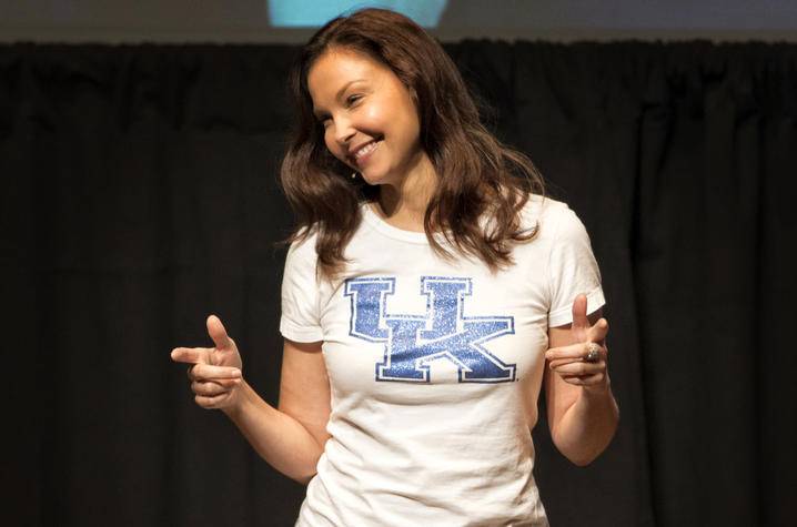photo of Ashley Judd - Rosenstein lecture