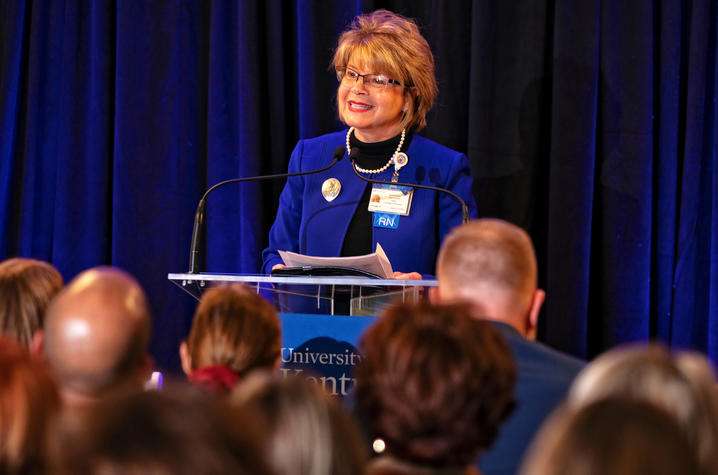  This is a photo of UK College of Nursing Dean Janie Heath.