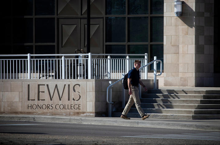 This is a photo of the Lewis Honors College at the University of Kentucky.