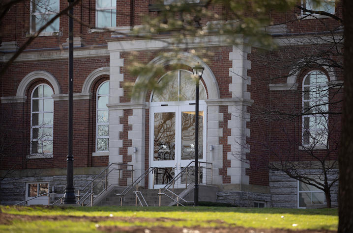 Photo of the front of Main Building