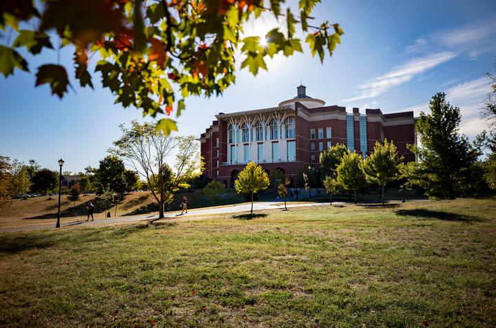 This is a photo of UK's William T. Young Library