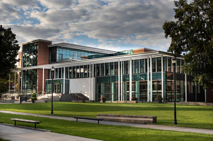 The J. David Rosenberg College of Law building exterior