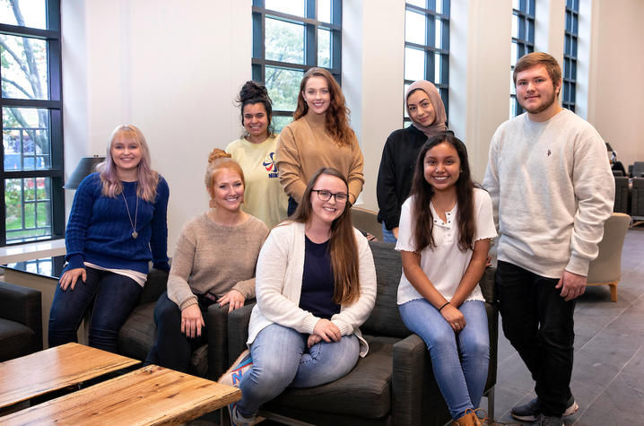 Photo of first-generation students at UK