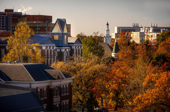 UK campus in the autumn 