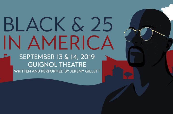 photo of web banner for "Black & 25 in America"