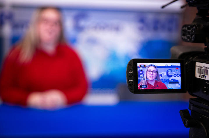 During a 24-hour crisis simulation College of Communication and Information students became the Global News Network (GNN) acting and reacting as media would in a time of crisis.