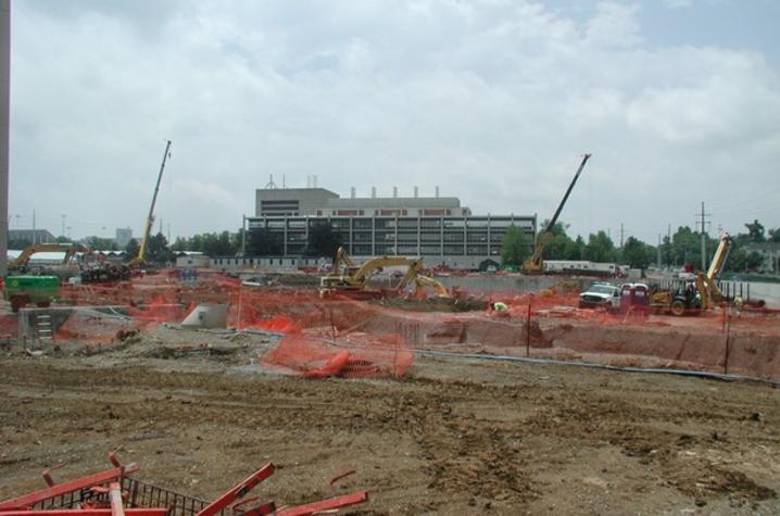 photo of pediatric emergency department under construction