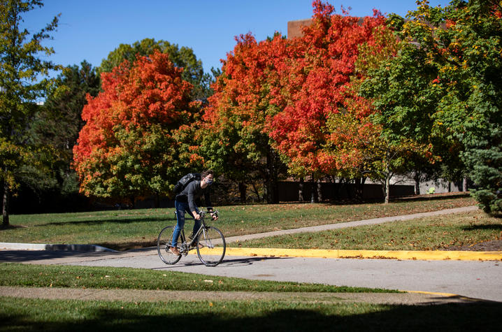 campus in autumn 
