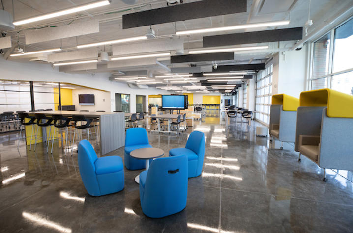 Flexible innovation space in The Cornerstone. 