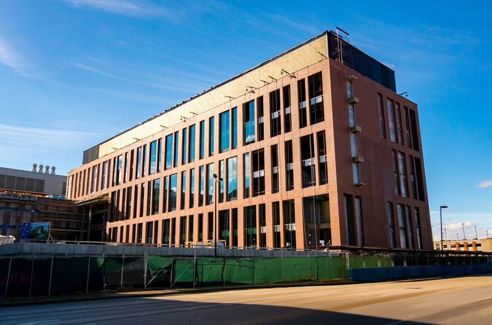 photo of the research building