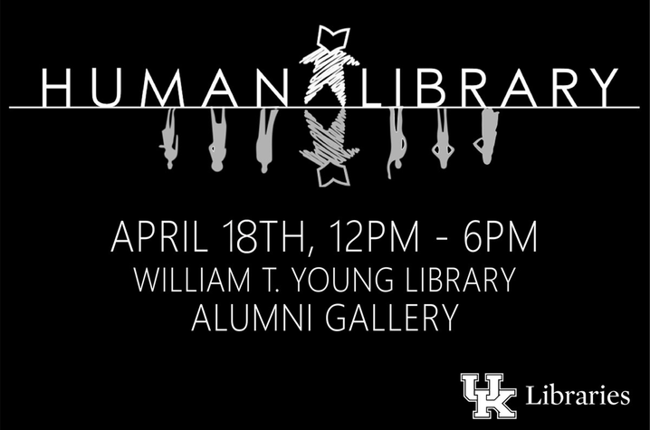 photo of Human Library flyer