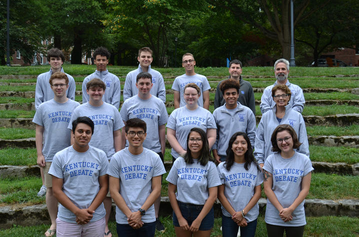 The 2019 University of Kentucky Intercollegiate Debate Team