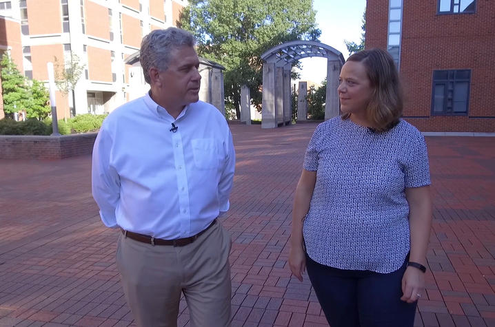 This is a photo from the Campus Walk - College of Engineering video shoot.