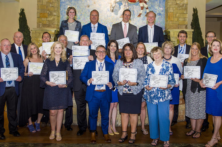UK Alumni Service Award winners - Photo by Tim Webb