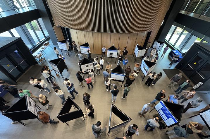 The poster session at the 2024 NCTRS 