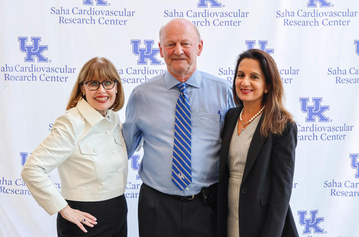 Nancy Brown Alan Daugherty Svati Shah at CV Research Day 2024