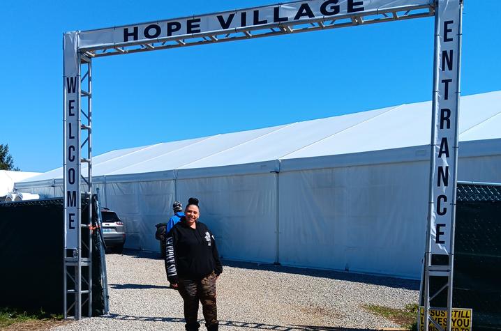 Hope Village entrance