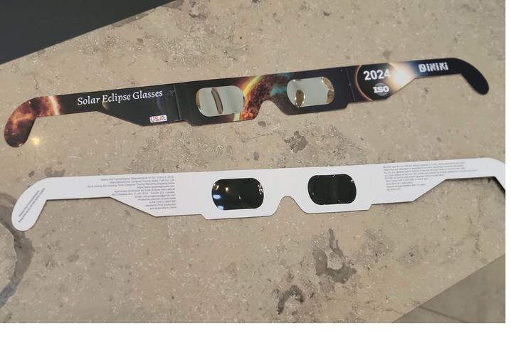 Biniki brand eclipse glasses