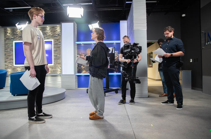 Photo Behind-the-Scenes of Filmmaking