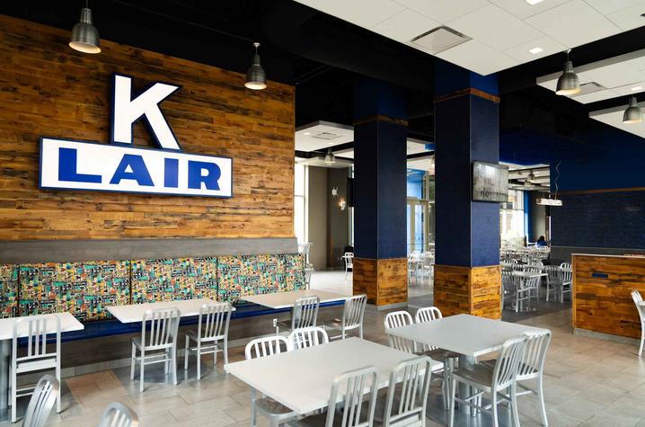 The new interior of K-Lair. Photo provided. 