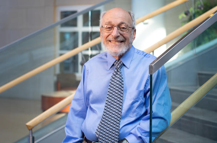 Dr. Robert Baumann is receiving a Lifetime Achievement Award from The Child Neurology Society. Photo by Mark Cornelison | UKphoto