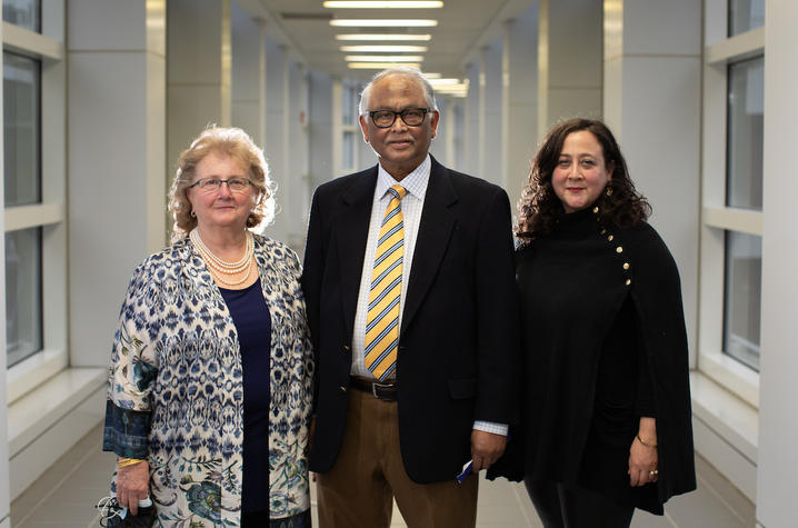 The Saha Foundation was established in 1999 by Dr. Sibu and Becky Saha. Its mission is to promote research and education of cardiovascular disease in the Commonwealth of Kentucky. 