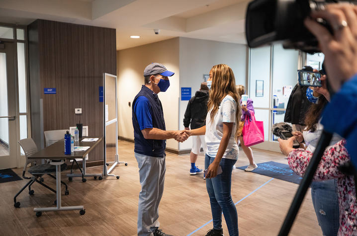 Move-in day on August 16, 2021. Photo by Pete Comparoni | UKphoto