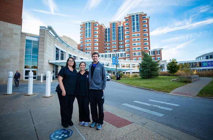 Gretchen, Hannah and JD McDowell; UK HealthCare