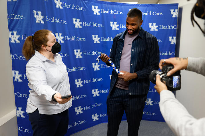 Michael Kidd-Gilchrist and Mary Beth Allen