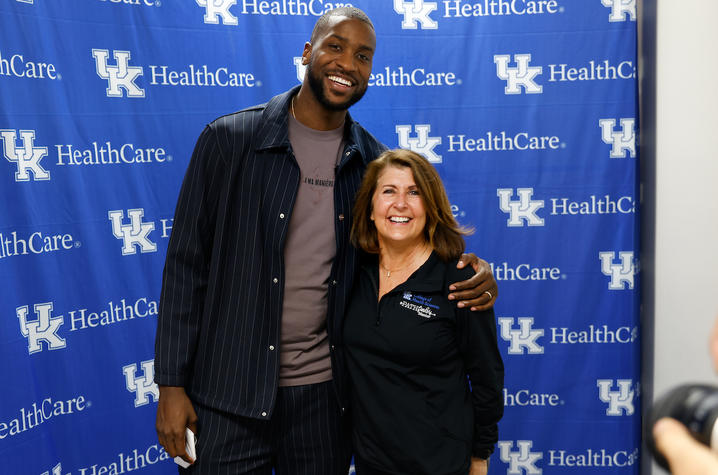 Michael Kidd-Gilchrist and Tammy Jo Edge