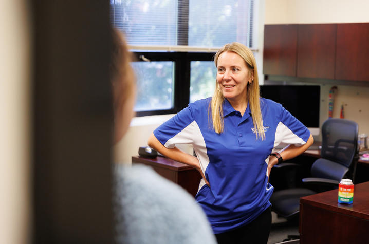 Photo of new Chellgren Center director Isabel Escobar.