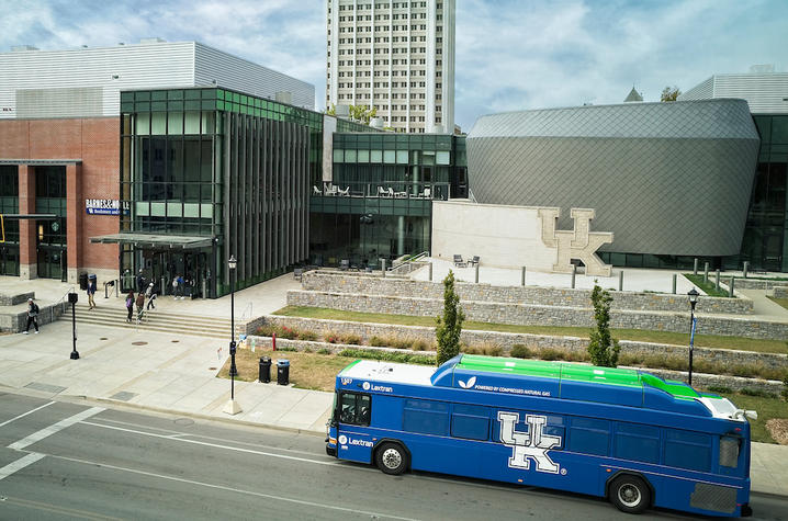 Campus bus.