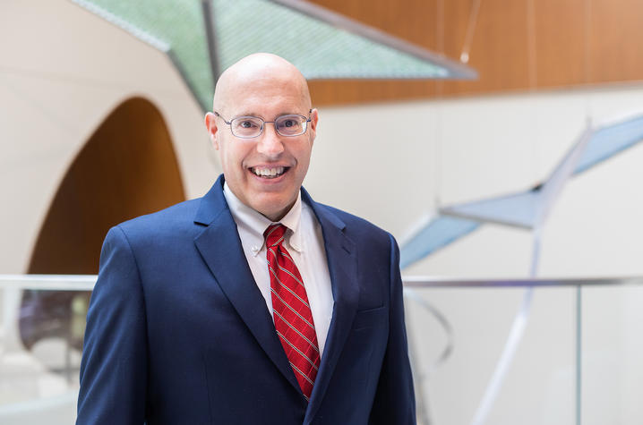 Hubie Ballard, M.D., poses for a portrait