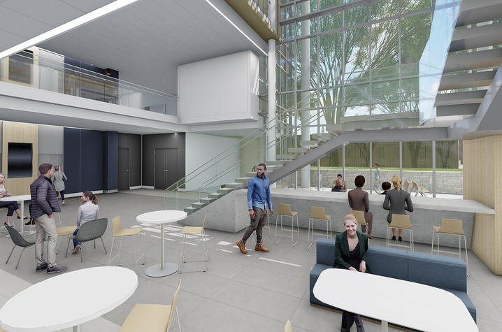 New Scovell Hall renderings 