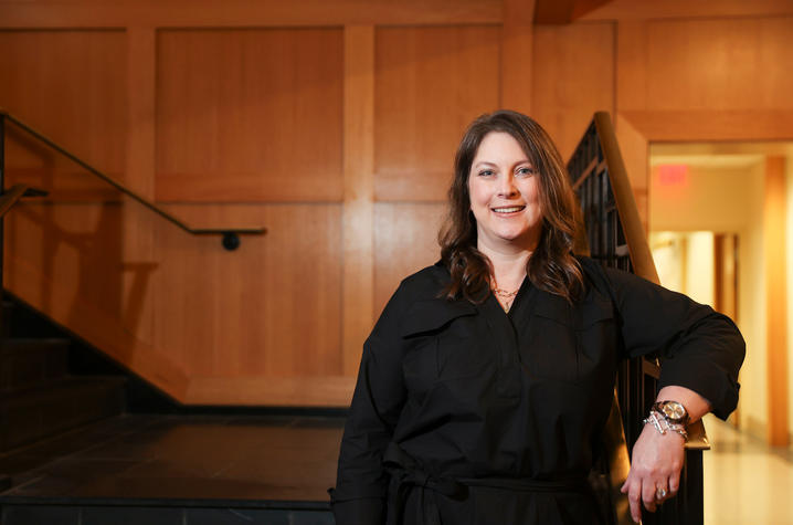  Jennifer Shinn, Ph.D., chief of audiology in the College of Medicine. Carter Skaggs | UK Photo