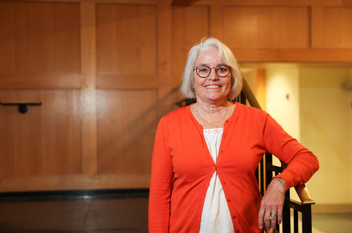  Anne Olson, Ph.D., Communication Sciences and Disorders department chair in the College of Health Sciences. Carter Skaggs | UK Photo