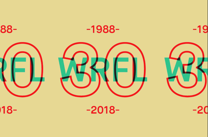 WRFL 30 logo