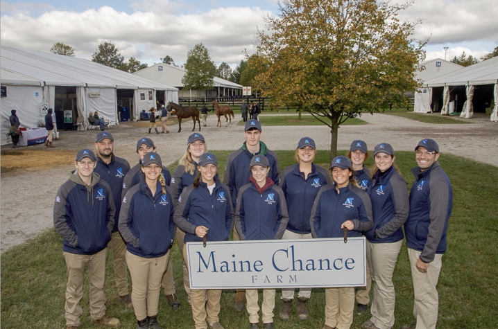 The UK Maine Chance Farm group at this year’s Fasig-Tipton