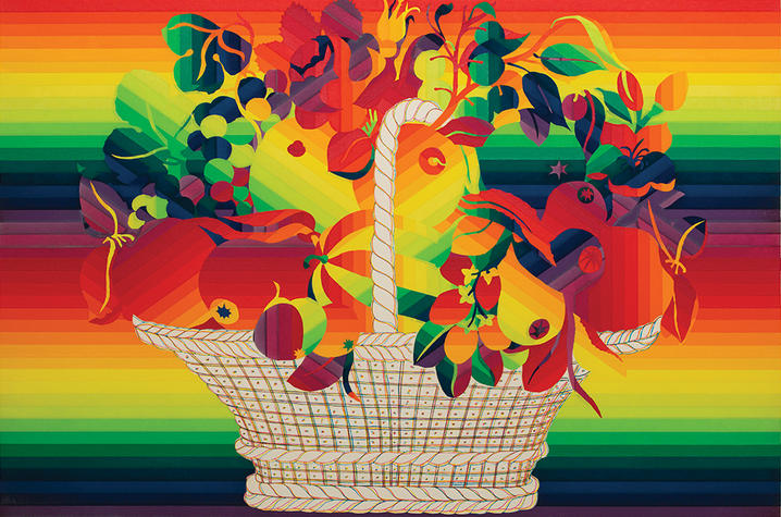 photo of "Basket of Fruit with Flowers" by Ay-O