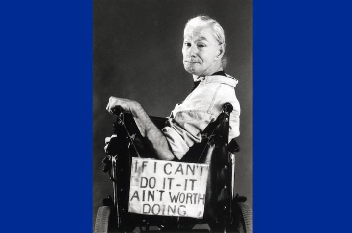 The documentary “If I Can’t Do It, It Ain’t Worth Doing” tells the story of Arthur Campbell Jr. (pictured) and his advocacy for disability rights. Photo by Matt Gatton and courtesy of American Documentary Inc.