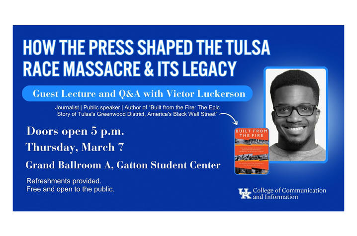 “How the Press Shaped the Tulsa Race Massacre and Its Legacy" is free and open to the public.