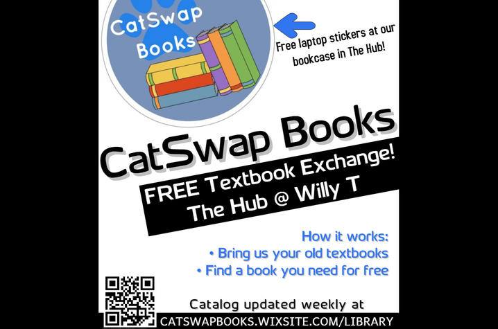photo of CatSwap Books flyer