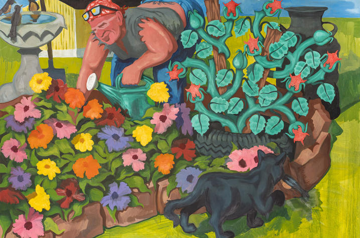 “Coming Up Roses” is a piece by Ceirra Evans, who will be part of the UK School of Art and Visual Studies Fall Visiting Artist Series. Image provided by the artist.