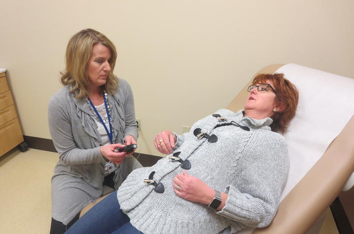 Sheri Setser-Legg, Diabetes Education Coordinator and Lisa Conley.