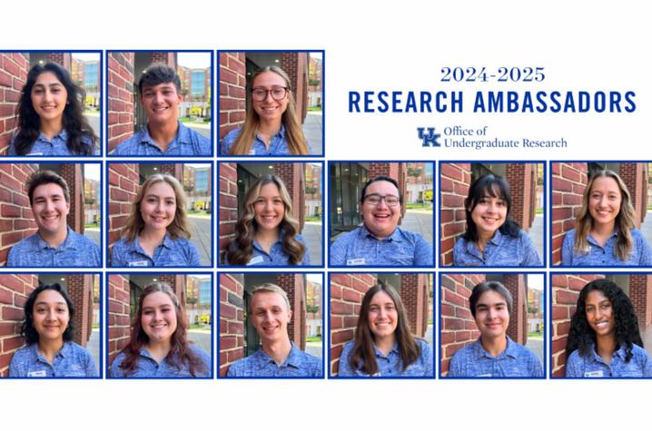 2024-25 Undergraduate Research Ambassadors. Photo provided by OUR. 