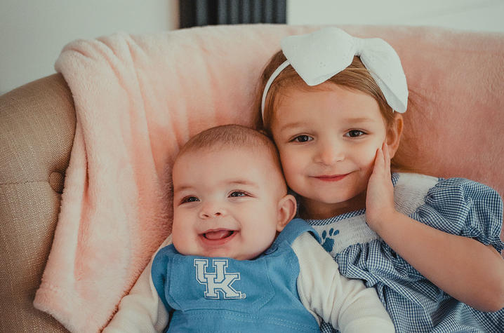 Isaac (left) and Ansley Neltner (right)