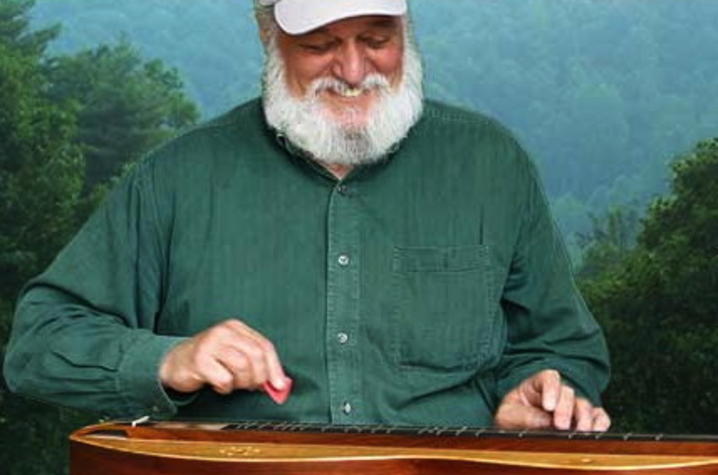 photo of Don Pedi playing dulcimer