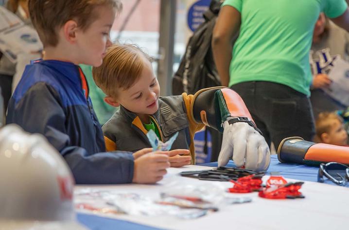 Photo of Children at E-Day