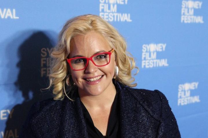 Photo of Taryn Brumfitt, director of "Embrace" at it's world premiere at the 2016 Sydney Film Festival